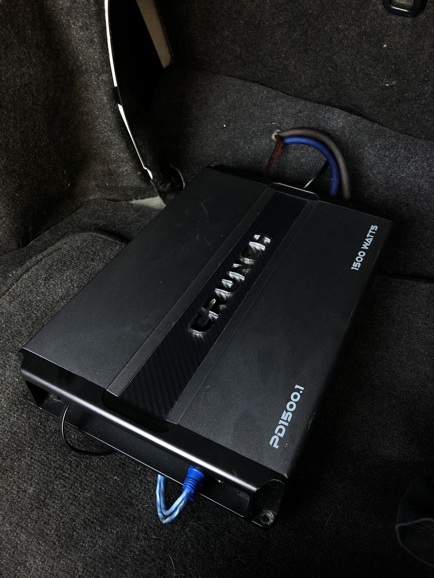 1500 watts crunch 4ch amp