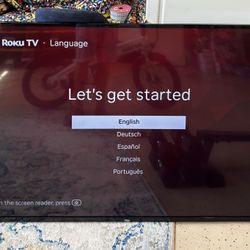 TCL 65” Flat Screen 