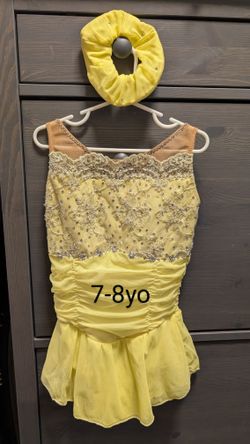Figure Skating Dress, Girls Size 7-8