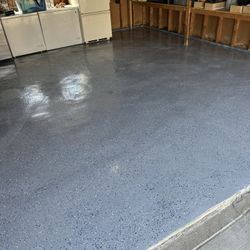 Finished Epoxy 2 Car Garage (Free Estimate)