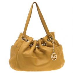 Michael Kors Vintage Mustard Purse