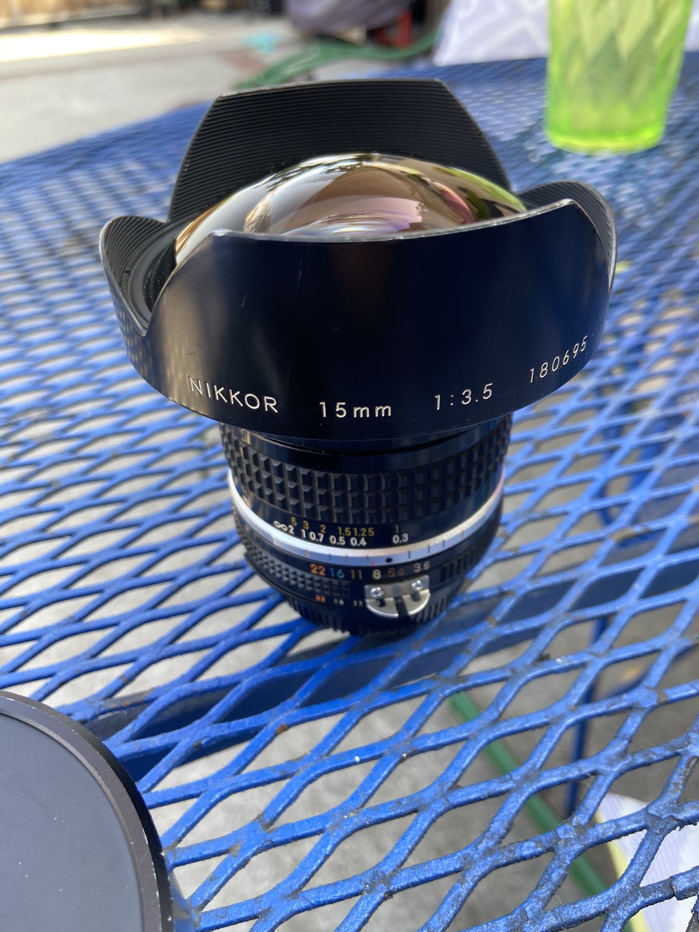 Nikon 15 F3.5 Fish Eye lens
