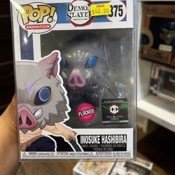 Inosuke Funko Pop Flocked