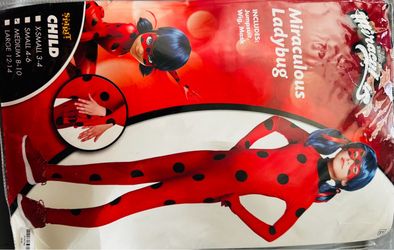 Halloween costume ladybug 8-10