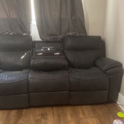 Black Electric Couch 