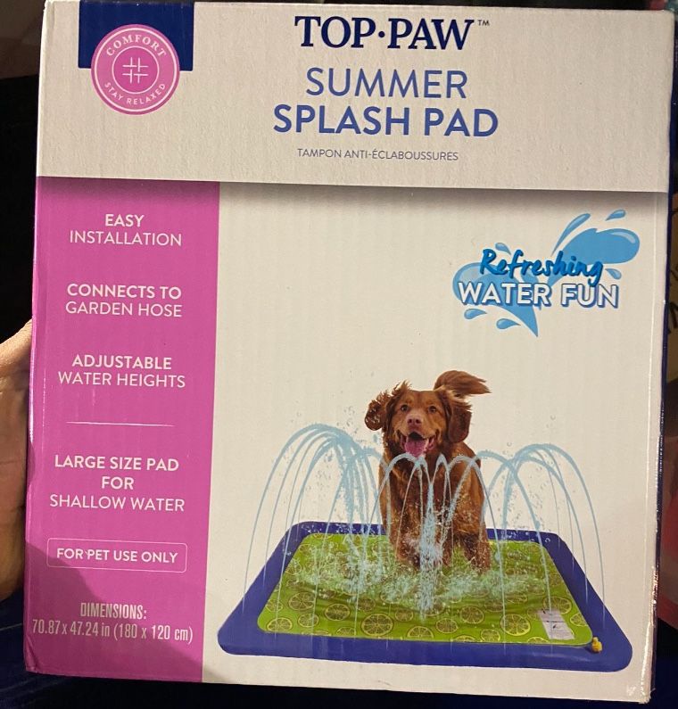 Dog Summer Splash Pad Sprinkles