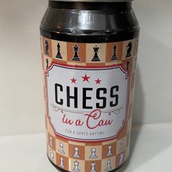 Chess In A Can NEW 