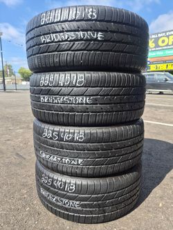 SET OF 4 P225/40R18 BRIDGESTONE $280 CASH PRICE