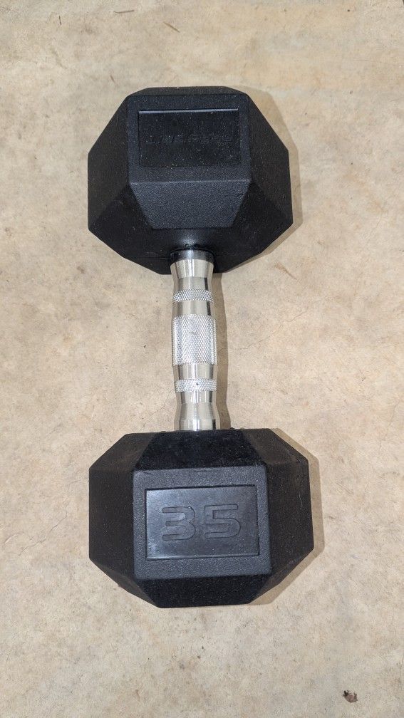 35lb Dumbbell. 35 Pound Dumbell