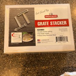 Big Green Egg Grate Stacker