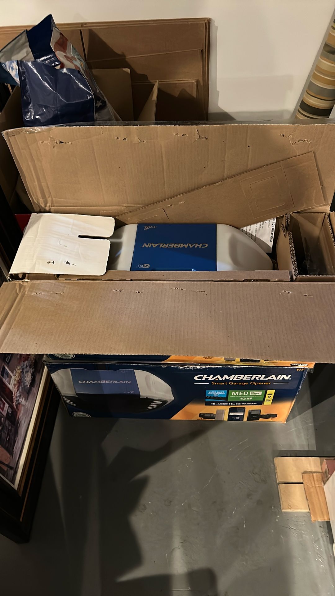 Chamberlain, smart, garage opener, New