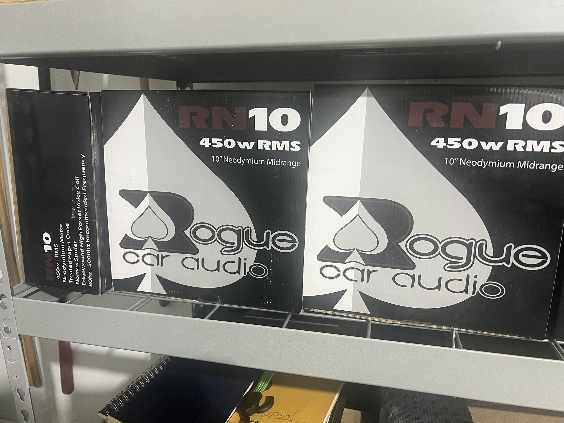 Rogue Car Audio 10 Inch Speakers