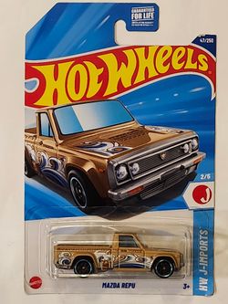 HOT WHEELS.  J-IMPORTS. 1974 MAZDA REPU MINI TRUCK.
