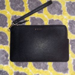 Dkny Leather Wristlet 