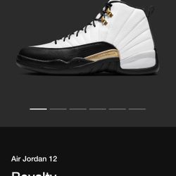 Jordan 12 Royalty Size 7 Men’s