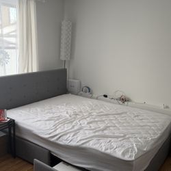 Queen Size Storage Bed With Ikea Mattress