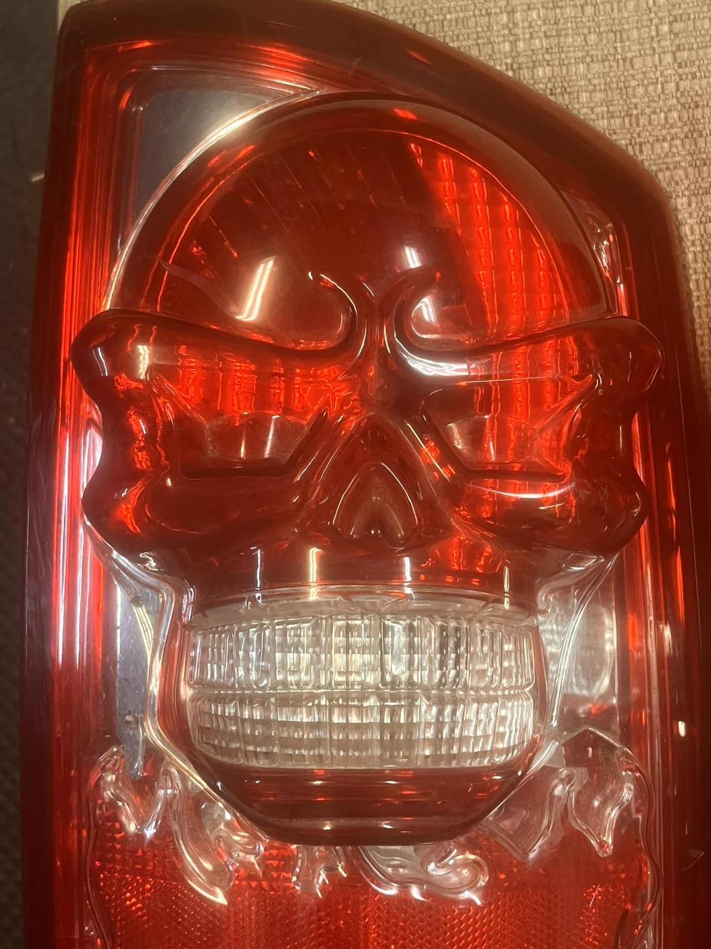 Custom Skull Tail Lights