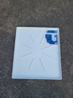 GE Appliance Low Profile Wash Machine Floor Tray
