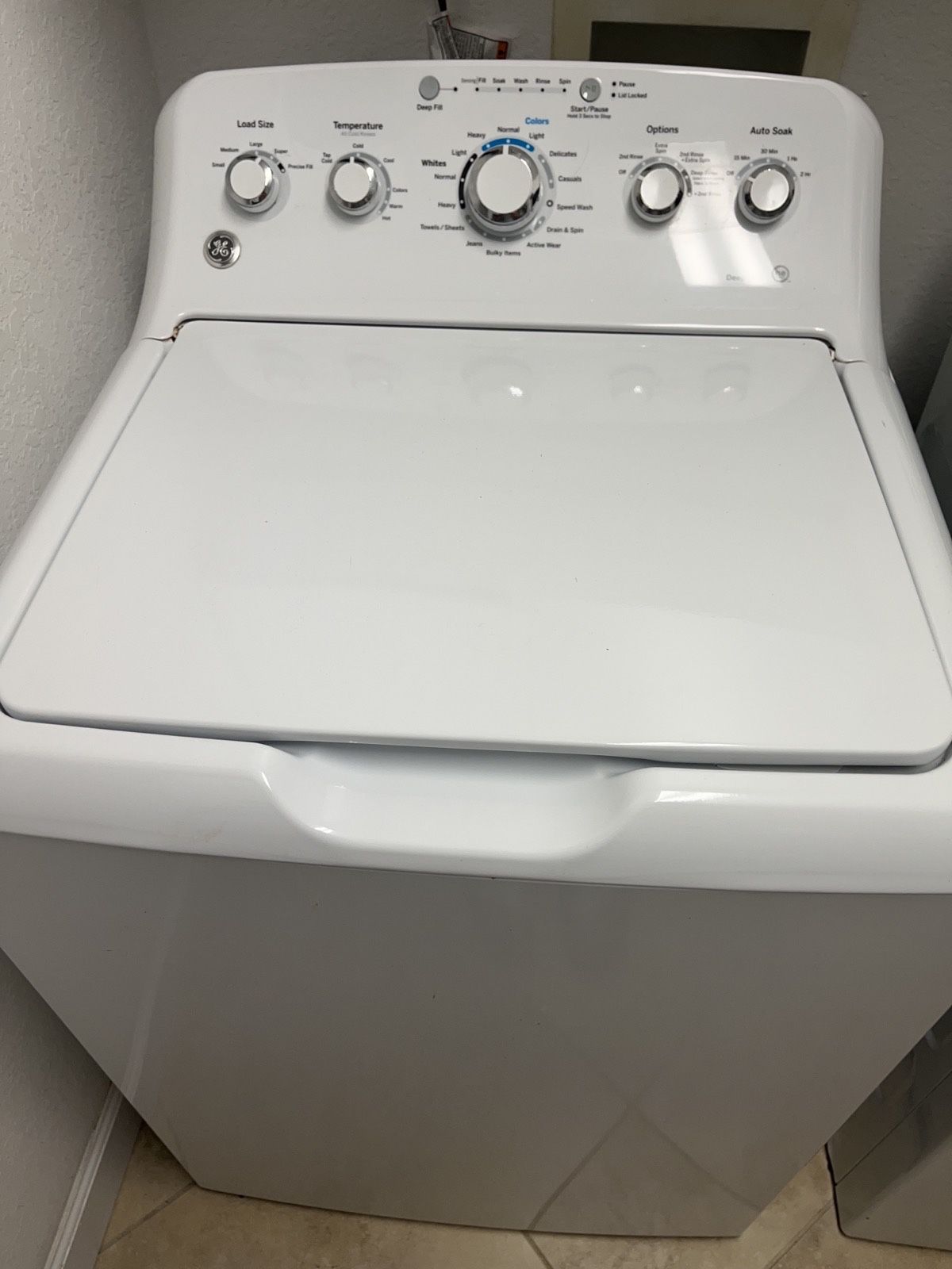 GE Washer/dryer Combo 