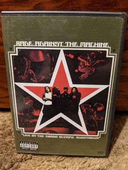 Rage Against the Machine Dvd
