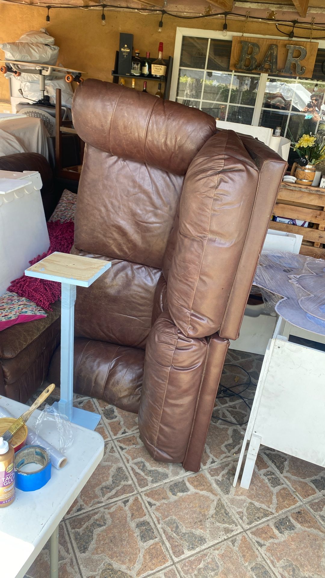 Leather Couch