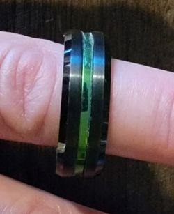 Tungsten Carbide Wedding Band, Man's Size 12
