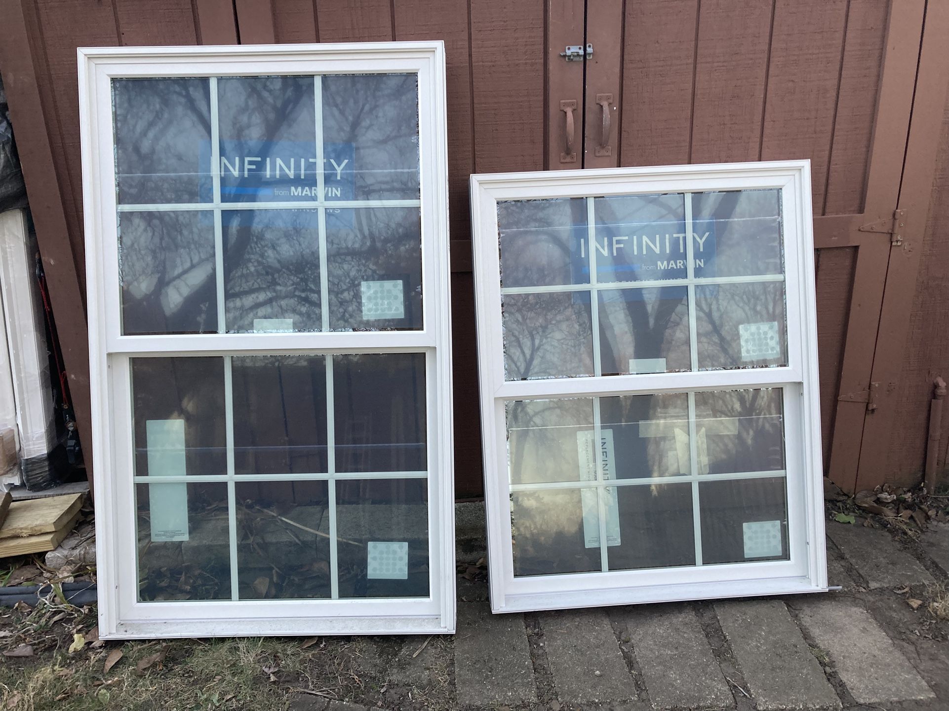 New window , fiberglass , double hung 36 By 60