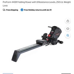 Pro-form 440r Rowing Machine