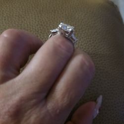 5 CT Moissanite Ring Size 6