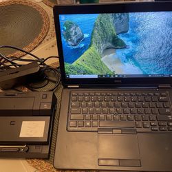 💻 Dell Latitude E7450 Laptop + Docking Station