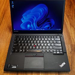 Lenovo ThinkPad T450s core i5 5th gen 8GB Ram 256GB SSD Windows 11 Pro 14.1” Screen Laptop with charger in Excellent Working condition!!!!!  Specifica