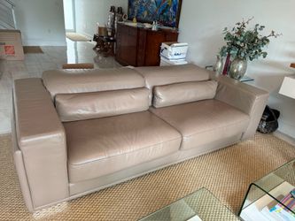 Premium Italian Leather Sofas - Ditre Italia (Excellent Condition)