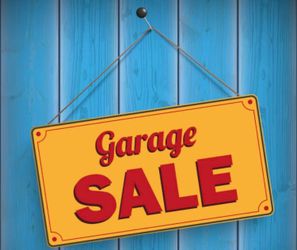 Garage sale this weekend Oct 17-Oct 19