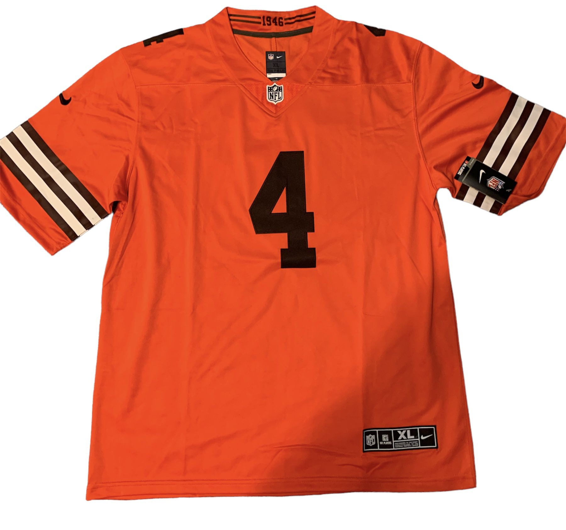 New Stitched Deshaun Watson Cleveland Browns Jersey Size Medium, Large  And XL