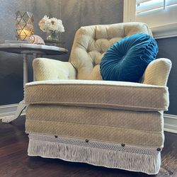 Upholstered Swivel Chair