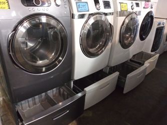 Front load steam electric dryers working perfectly from $250 and up