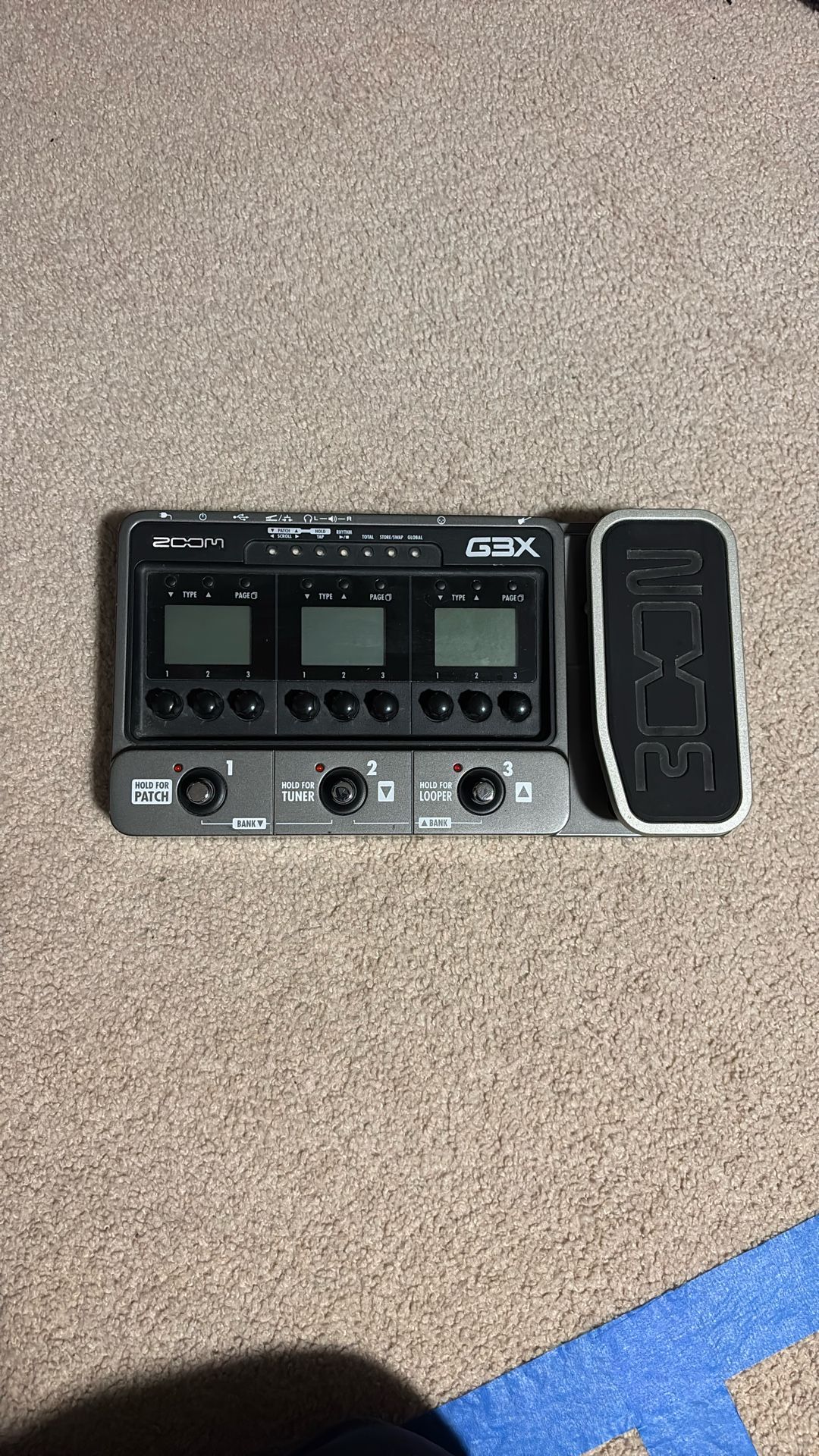 Zoom G3x Multi pedal