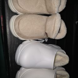 Womens/Girls Raised Slippers 