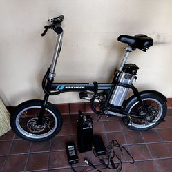 ANCHEER 16-inch Folding Electric Bicycle 