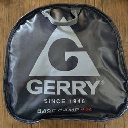 Gerry Outdoor 45L Revertible Packable Duffel/Backpack Navy - for Travel Hiking Daypack Camping Waterproof
