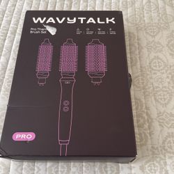 Wavytalk  Pro Termo Brush Set Never Used