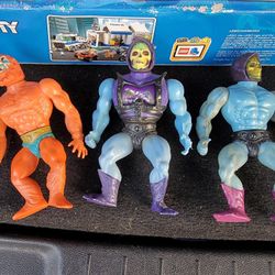 3 Heman Figures 