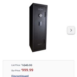 Surelock Security Inspector Fire Resistant 12 (Gun) Safe with Electronic Lock Black