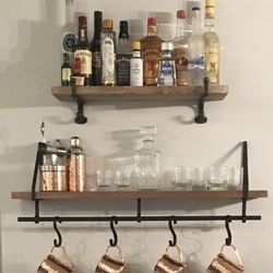 2 Floating shelves Pottery Barn (Lucy Mango)