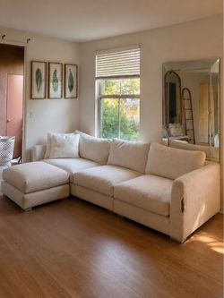 White cloud couch