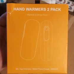 Electronic Rechargeable Hand Warmers And Phone Charger