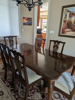 Beautiful solid wood dining set