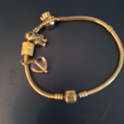 Pandora Bracelet With Charm