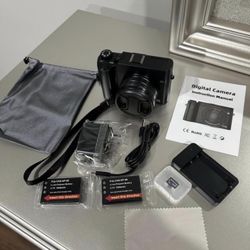 Cámara digital 4K para fotografía