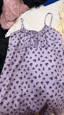 purple dress size small